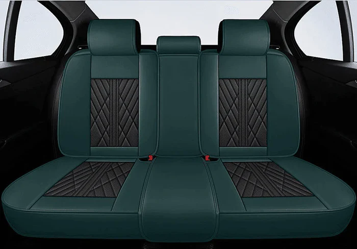 Green & Black Car Seat Covers - Image 5