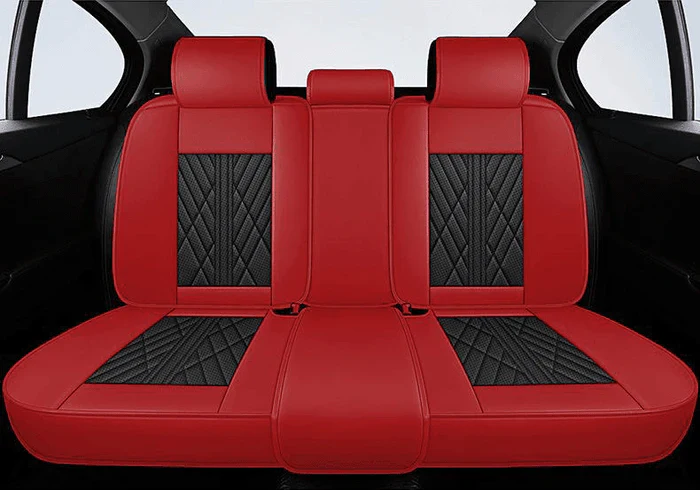 Red & Black Car Seat Covers - Image 3